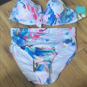 Colorful Abstract Bikini Set  3/$80